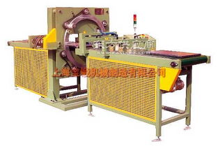 sir400水平纏繞包裝機棒材扁材型材圓柱包裝設備圖片